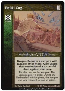 Enkil Cog 25th Anniversary 2020 V:TES VTES Vampire CCG - Picture 1 of 1