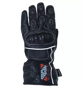 LEDER MOTORRAD MOTORRAD THERMO WASSERDICHTE HANDSCHUHE CARBON KNÖCHELSCHUTZ - Bild 1 von 4