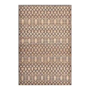 Solo Rugs Area Rug 3'x5' Low Pile Woven Indoor Sophie Transitional Jute Brown - Picture 1 of 7