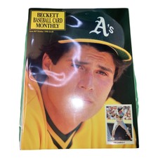 MAGAZINE - Beckett Baseball Card Monthly Issue #67 October 1990 Jose Canseco New