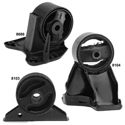 Juego de 3 soportes de motor y transmisión, para Eagle Talon 94-90 2,0 L Turbo Foto 1 de 4