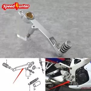 Right Foot Brake Pedal Lever For HONDA CBR900RR Fireblade/919 1998-1999 Silver - Picture 1 of 8