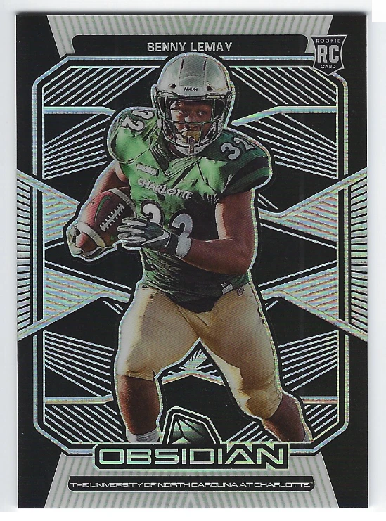BENNY LEMAY 2020 PANINI OBSIDIAN FOOTBALL ROOKIE CARD /99 - Image 1 of 1