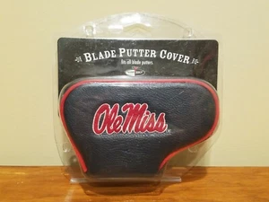 Ole Miss Rebels University of Mississippi Team Golf Blade Putter Club Head Cover - Picture 1 of 2