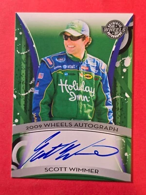 2009 Wheels Autographs #62 Scott Wimmer, cd1 - Image 1 of 3