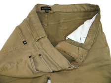 Banana Republic Straight Stretch Denim Beige Jeans Tag 40x34 measured Size 39x30