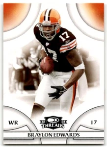 2008 Donruss Threads Braylon Edwards Cleveland Browns #134 - Picture 1 of 2
