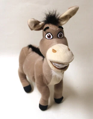 Peluche de burro Dreamworks SHREK 13 pulgadas 2004 Foto 1 de 4