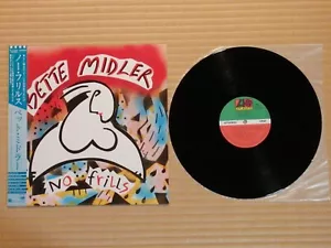 Bette Midler – No Frills P-11334 Japan 2 insert Obi - Picture 1 of 7