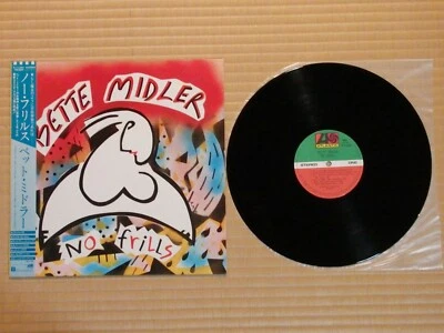 Bette Midler ‎– No Frills P-11334 Japan 2 insert Obi - Image 1 of 4