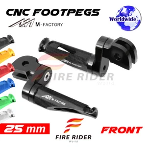 For Buell XB12S Lightning 2004+ 04+ 25mm Riser CNC Billet Front Footpegs - Bild 1 von 11