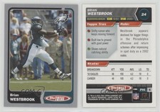2003 Topps Total Silver Brian Westbrook #24