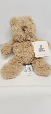 Oso de peluche Baby Gap Brannan peluche Lovey pequeño 6" 2004 nuevo con etiquetas Foto 1 de 2