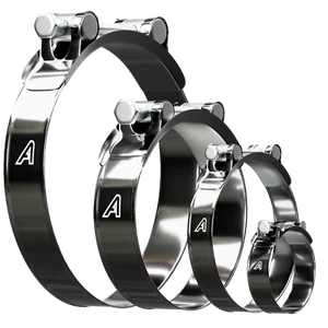 Zinc or Stainless Steel Hose Clamps / Supra / Exhaust / T Bolt / Marine Clip - Picture 1 of 16