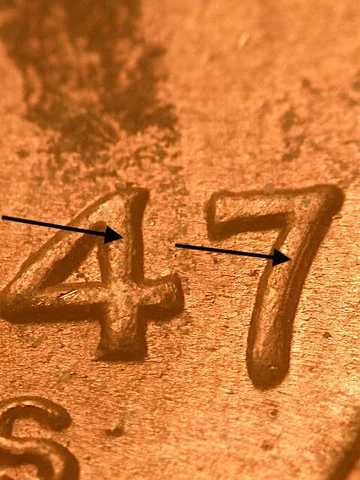 1947-S DDO-001 Doubled Die Obverse BU Uncirculated Red Lincoln Cent Cover