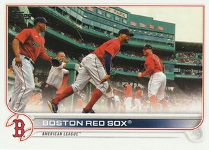 2022 Topps Baseball Series 1 & 2 Team Set - Boston Red Sox *29 cards*