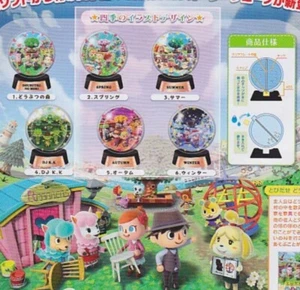 New Animal Crossing Figure Capsule toy complete Village Dome1 6set Rare - Picture 1 of 5
