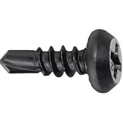 #7 X 7/16 pulgadas Tornillo de marco de metal interior con cabeza de sartén Phillips (paquete de 10.000) Foto 1 de 4