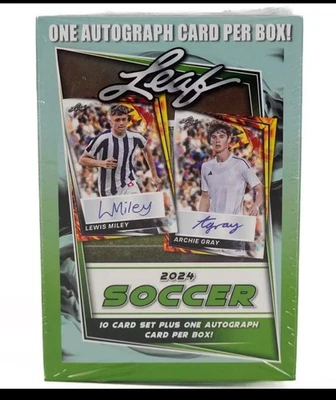 2024 Leaf Soccer Blaster Box GUARANTEED AUTO Factory Sealed - Image 1 of 3