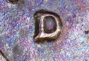 1960 D Lincoln Memorial Penny Rpm Ddo-005 Die Chips On Reverse Error - Picture 1 of 11