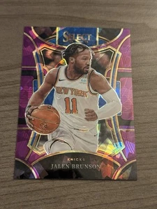 2023-24 Panini Select - Jalen Brunson No. 394 Mezzanine Purple ice /99 - Picture 1 of 2