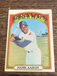 1972 Topps Hank Aaron #299 Braves TOP OR BETTER - Bild 1 von 2