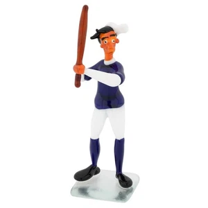 Jugador de béisbol GlassOfVenice Murano con vidrio - Imagen 1 de 5