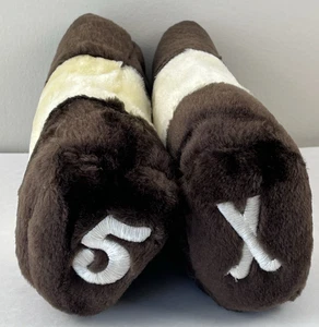 Vintage Royale Golf Kopfbedeckungen 5 und x braun/hellbraun Kunstfell - Bild 1 von 4