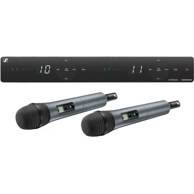 Sennheiser XSW 1-835 Dual-Vocal Set with 2 835 Handheld Mics (A: 548 to 572 MHz) - Image 1 of 3