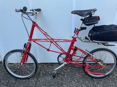 Alex Moulton Limited Faltrahmen rot gebraucht  - Bild 1 von 3