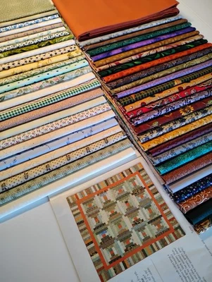 Kit Trapunta 'Tradizione di Tribunale' 72 1/2" x 76 1/2" - Tutto Cotone Tessuto e Motivo - Immagine 1 di 4