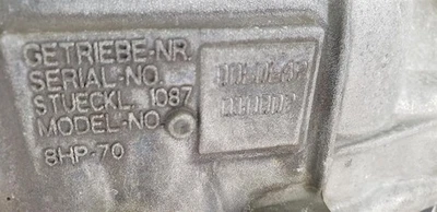 Conjunto de transmisión tracción trasera 8 velocidades automática OEM 2010 2011 2012 BMW 550i GT Foto 1 de 4