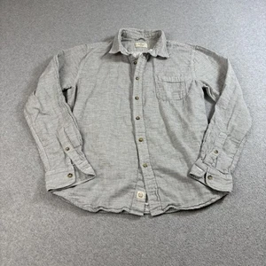 Marine Layer Shirt Womens Medium Gray Stripe Button Shacket Heritage Academia - Picture 1 of 7
