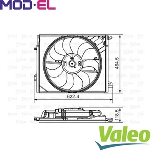 FAN RADIATOR 696882 FOR RENAULT GRAND/SCÉNIC/IV MEGANE/Hatchback/Grandtour 1.5L - Picture 1 of 6