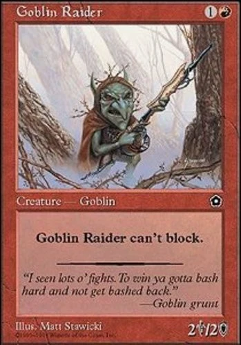 Goblin Raider - Portal Second Age # MTG Magic The Gathering - Image 1 of 1