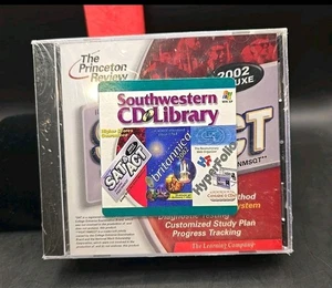 THE PRINCETON REVIEW 2002 SAT & ACT,BRITANNICA 2002,HYPERFOLIO BRAND NEW SEALED - Picture 1 of 4