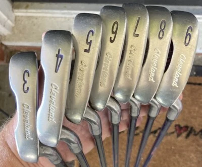 Cleveland Golf VAS 792 Iron Set 3-9 Irons Men’s RH Clubs Graphite Shaft EUC! - Image 1 of 4