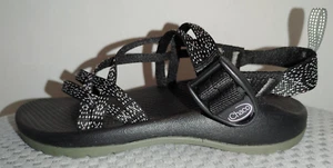 Chaco ZX2 Strappy Sandal Black White Hiking Sport Adjustable Women's Sz 3 - Picture 1 of 9