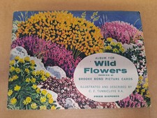 Brooke Bond Picture Cards Book : Wild Flowers (series 2) - Complete