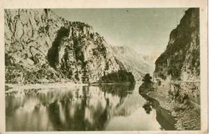ROMANIA RPR DUNAREA LA CAZANE 1960 POSTCARD - Picture 1 of 2