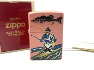 Encendedor de laca ZIPPO edición limitada rosa con caja de madera - Imagen 1 de 10