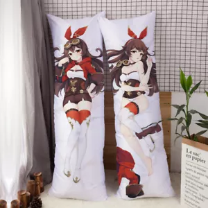Funda Almohada Genshin Impact Ámbar Estampado Doble Cara Anime Regalo Navidad 02 - Imagen 1 de 1
