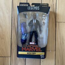 Marvel Legends Series Captain Marvel Nick Fury 6  Action Figure BAF Kree Sentry