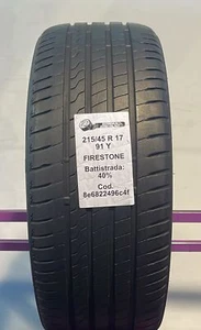 PNEUMATICO USATO FIRESTONE ROADHAWK 215/45 R17 91Y ESTIVE - Foto 1 di 2