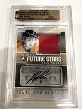 2012-13 ITG Ultimate Memorabilia Future Star Auto Jerseys #31 Ryan Pulock /24