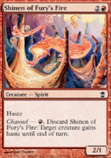 SHINEN OF FURY'S FIRE Saviors of Kamigawa MTG Magic the Gathering Cards DJMagic