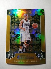 2015-16 Panini Excalibur Crusade Gold Camouflage #92 Rajon Rondo Read!!!