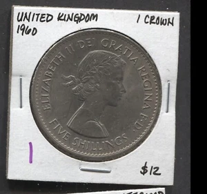 1960-United Kingdom-1 Crown - Picture 1 of 2