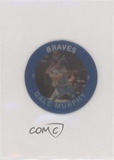 1985 Slurpee Super Star Sports Coins Southeast Region Blue Back Dale Murphy #IDT