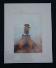 Pheasant.Original watercolour by ex Royal Worcester Artist
